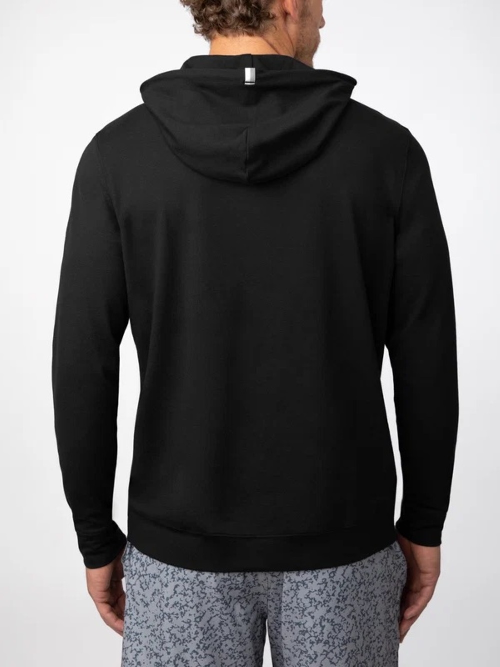 Rhoback Black Men's Hesi Performance Hoodie - Picture 13 of 13